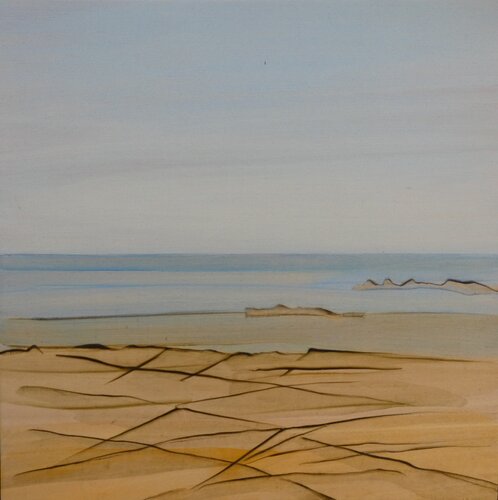 Roche et mer I von Marie-Louise VanDenAkker, Malerei kaufen auf Singulart