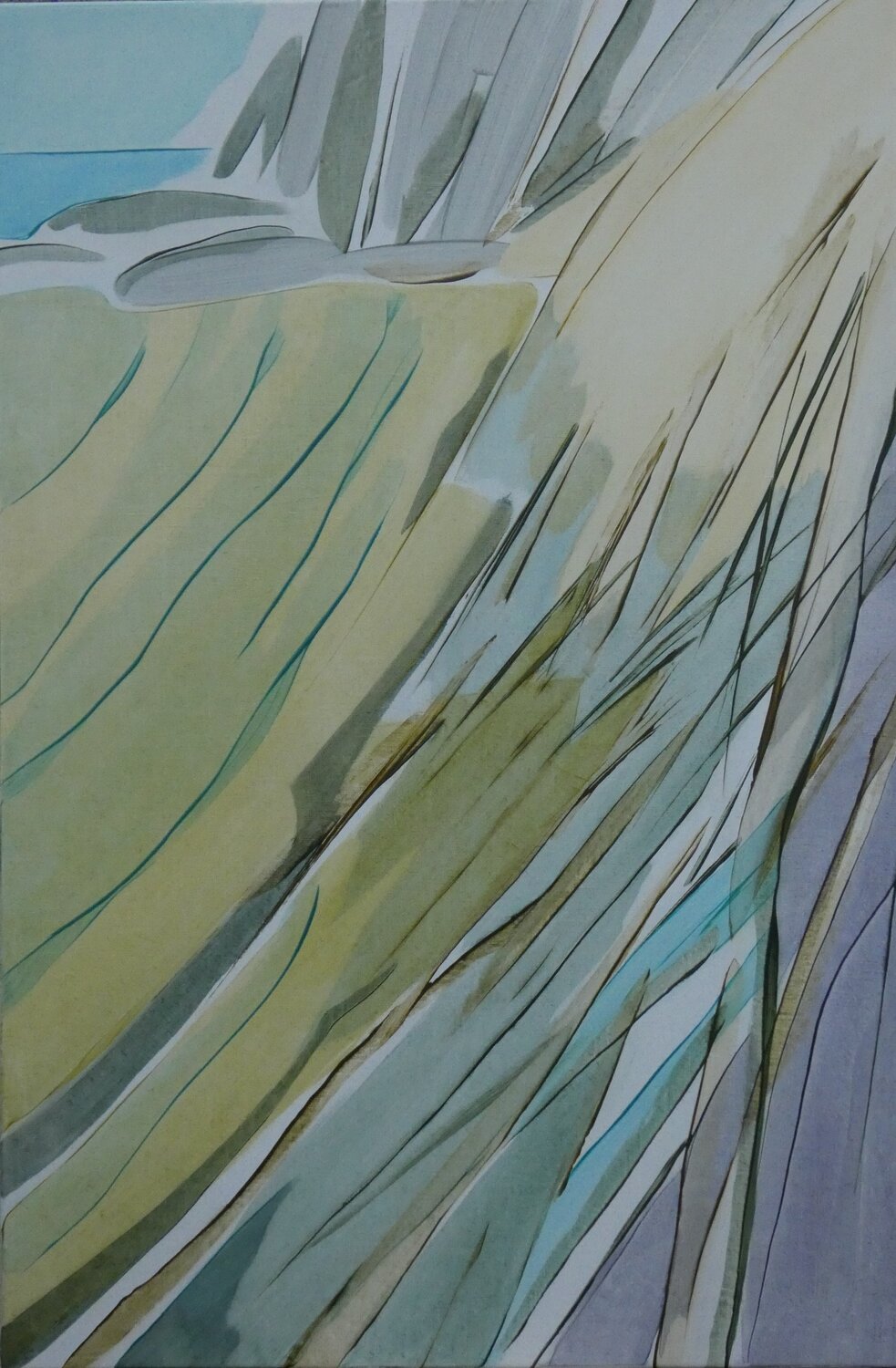 Eau et Roche I Marie-Louise VanDenAkker