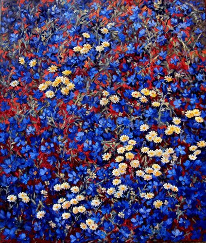 Flowers de Felicia Trales, Pintura a la venta en Singulart