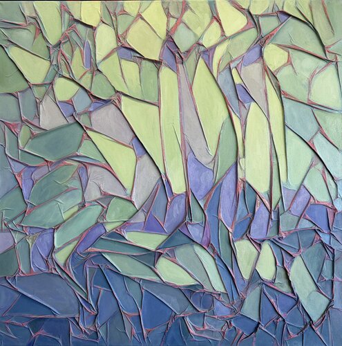 Fraction par Felicia Trales, Peinture en vente sur Singulart
