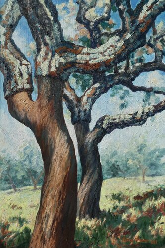 Corktree II von Felicia Trales, Malerei kaufen auf Singulart