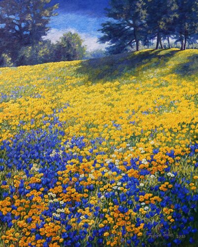 Spring II di Felicia Trales, Pittura in vendita su Singulart