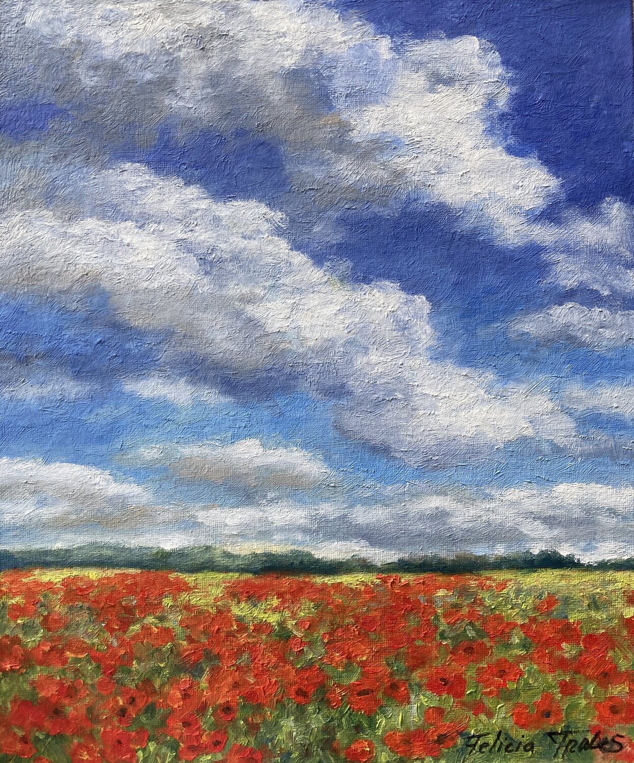 Spring Sky Felicia Trales