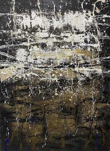 O.T. - Energie Bild  /  Mixed Media auf Holz von Rudi Eckerle, Malerei kaufen auf Singulart