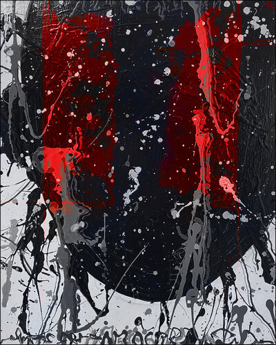 Mysterious - Zutiefst Menschlich 1 - ohne Rahmen di Rudi Eckerle, Stampa in vendita su Singulart