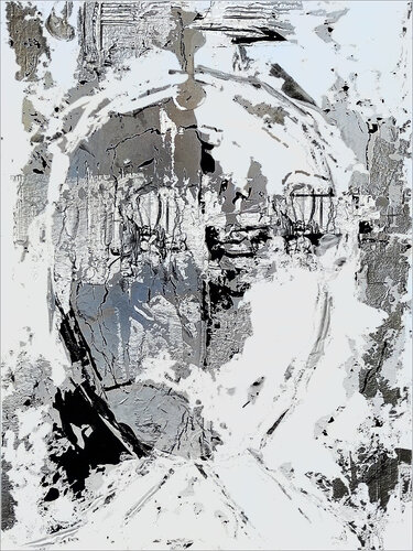 Mysterious - Zutiefst Menschlich 9 - ohne Rahmen di Rudi Eckerle, Stampa in vendita su Singulart