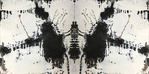 Gespiegelt 1 - Original Bild gespiegelt - Als Druck auf Leinwand by Rudi Eckerle, Print for Sale on Singulart