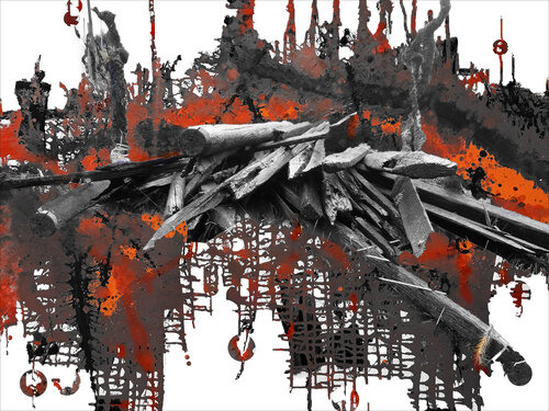 NATUR / JAHRESZEITEN 17 -  Druck auf Papier - Wunschgrößen van Rudi Eckerle, Afdruk te koop op Singulart
