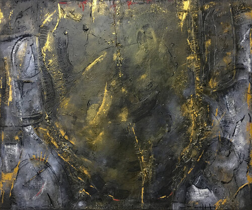 O.T. Natur / Strukturen / Gold Rudi Eckerle