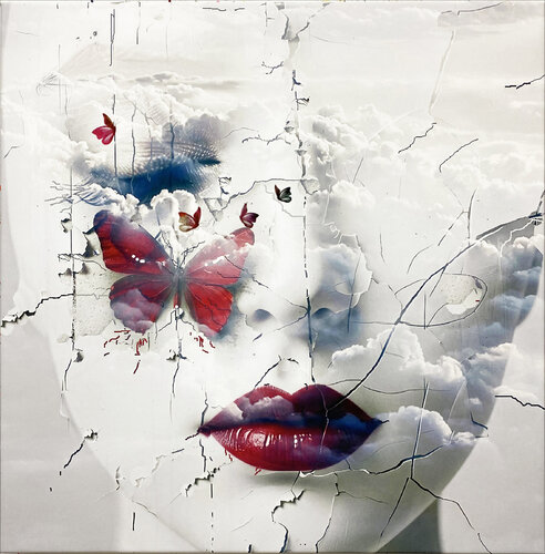 Gesicht 1 by Rudi Eckerle, Print for Sale on Singulart