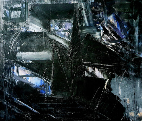 ''Two towers'' di Gustavs Filipsons, Pittura in vendita su Singulart