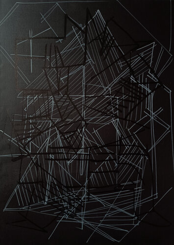 "The merge'' von Gustavs Filipsons, Malerei kaufen auf Singulart