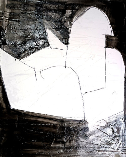 ''Into the Black'' di Gustavs Filipsons, Pittura in vendita su Singulart