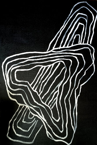 ''Spacewalk" by Gustavs Filipsons, Painting for Sale on Singulart
