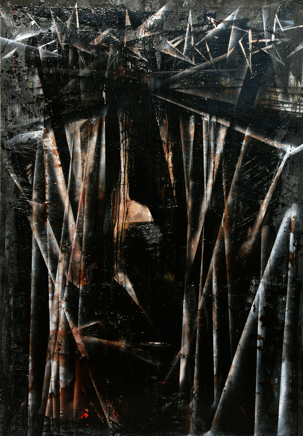 ''The Suffering of Christ'' Gustavs Filipsons Originalgemälde zu verkaufen