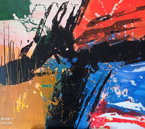 Malkuth van Mirko Cavalli, Schilderij te koop op Singulart