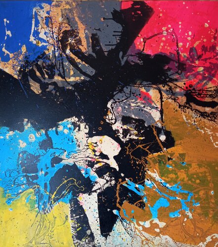 No title van Mirko Cavalli, Schilderij te koop op Singulart