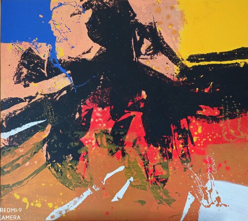 New energy. van Mirko Cavalli, Schilderij te koop op Singulart