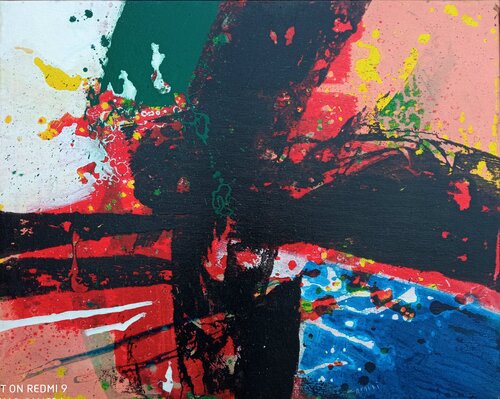 Red di Mirko Cavalli, Pittura in vendita su Singulart