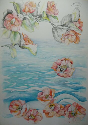 Panta rhei by Karin Steffek-Moravia, 紙面作品 for Sale on Singulart