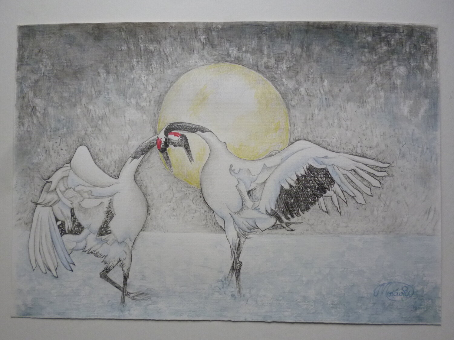 Kranichtanz Karin Steffek-Moravia