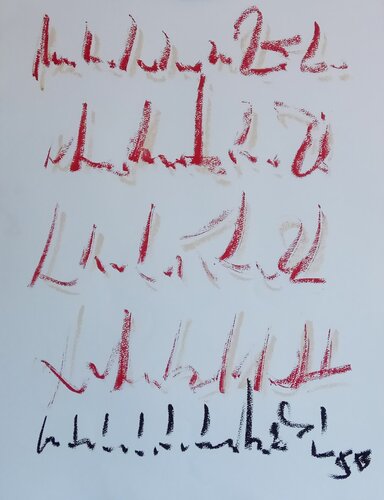 ECRITURES von Jean-Baptiste Van den Heede, Malerei kaufen auf Singulart