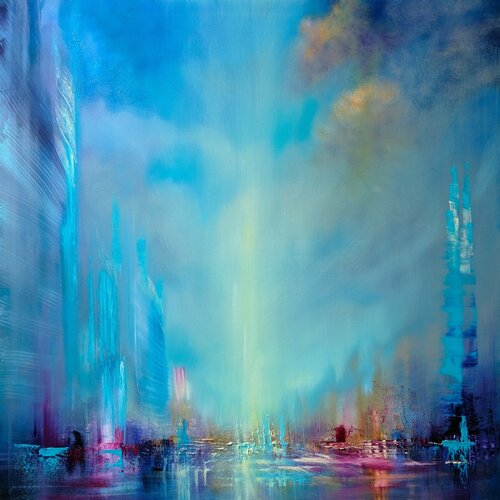 Unendlich di Annette Schmucker, Pittura in vendita su Singulart