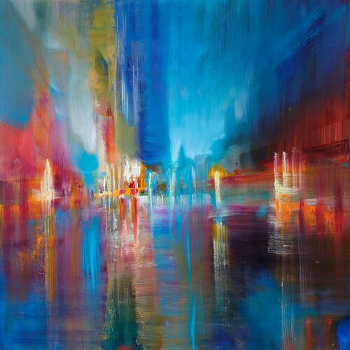Am See di Annette Schmucker, Pittura in vendita su Singulart
