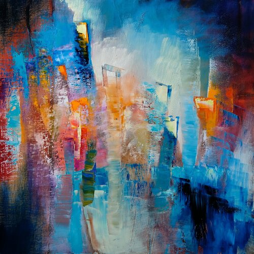Farbenfreude di Annette Schmucker, Pittura in vendita su Singulart