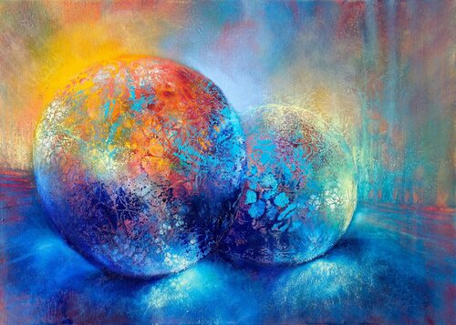 Kleine Kostbarkeiten III von Annette Schmucker, Malerei kaufen auf Singulart