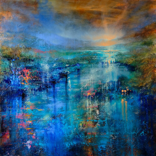 Hier und jetzt - here and now di Annette Schmucker, Pittura in vendita su Singulart