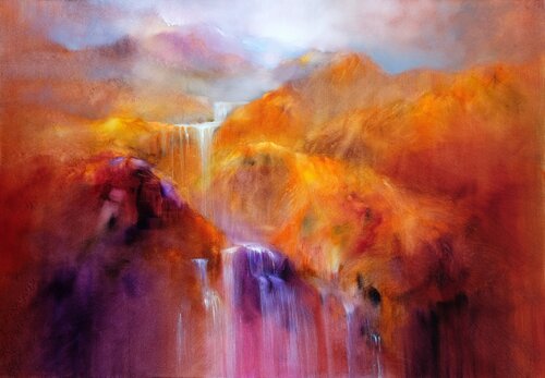 Wanderlust van Annette Schmucker, Schilderij te koop op Singulart