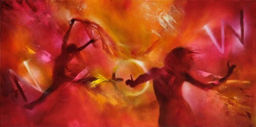 NOW! van Annette Schmucker, Schilderij te koop op Singulart