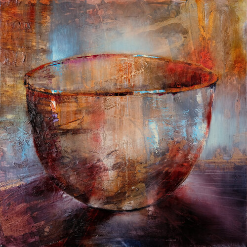 Aufnehmen - die Schale van Annette Schmucker, Schilderij te koop op Singulart