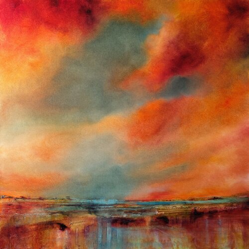 Abendstimmung von Annette Schmucker, Malerei kaufen auf Singulart
