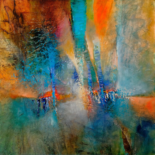 Auf neuen Wegen - new ways di Annette Schmucker, Pittura in vendita su Singulart