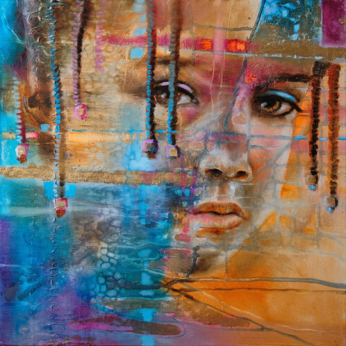 Look at me di Annette Schmucker, Pittura in vendita su Singulart