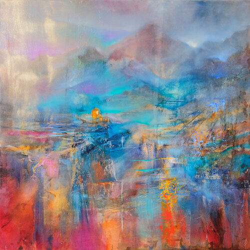 Panorama by Annette Schmucker, Painting for Sale on Singulart