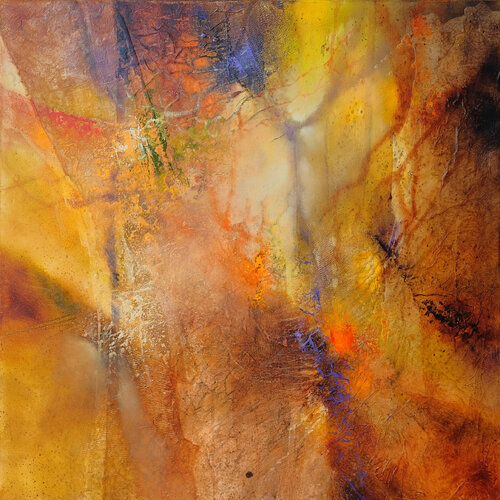 Mother earth - I dreamed I was flying di Annette Schmucker, Pittura in vendita su Singulart