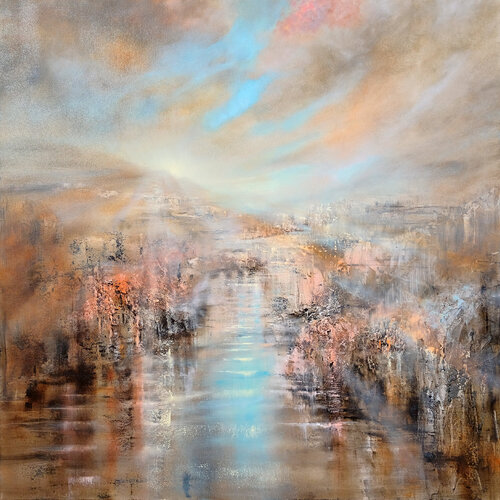 Freiraum - free space van Annette Schmucker, Schilderij te koop op Singulart