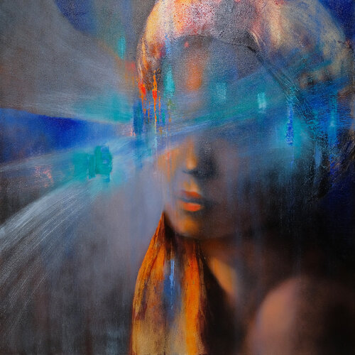 Der Traum - the dream von Annette Schmucker, Malerei kaufen auf Singulart
