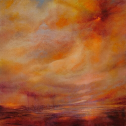 Heaven is a place on earth by Annette Schmucker, Painting for Sale on Singulart