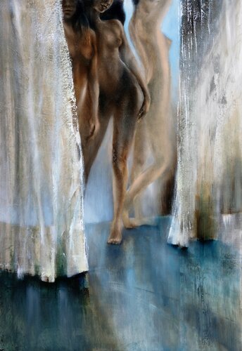 Die Drei di Annette Schmucker, Pittura in vendita su Singulart