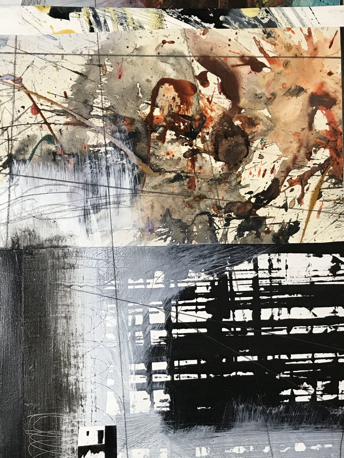 現代アート 抽象画 Kris Haas 一点物 サイン 現代アート 抽象画 Kris Haas 一点物 サイン Kris Haas - TurningArt