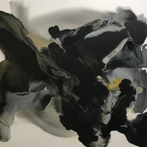 現代アート 抽象画 Kris Haas 一点物 サイン 現代アート 抽象画 Kris Haas 一点物 サイン