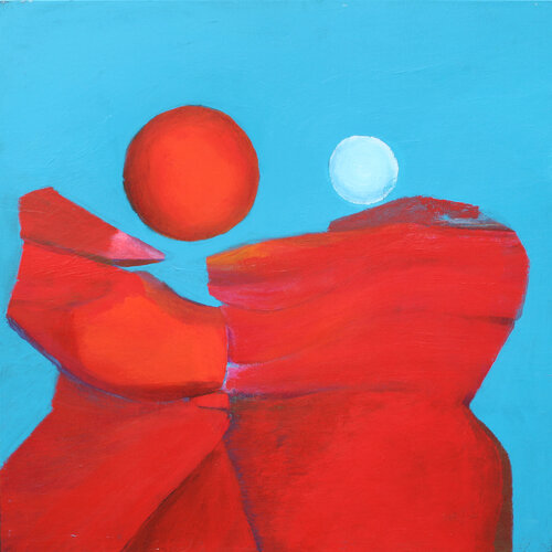 Sintesi di passione di Bartolomeo Gatto, Pittura in vendita su Singulart