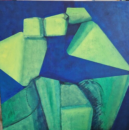 Giganti Verdi de Bartolomeo Gatto, Pintura a la venta en Singulart