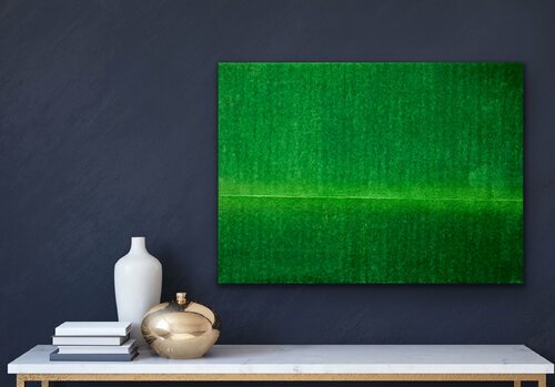 The grass is always greener on the other side van Mr.Popcorn, Schilderij te koop op Singulart