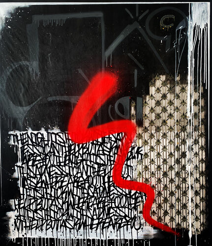 Thick night van Mr.Popcorn, Schilderij te koop op Singulart