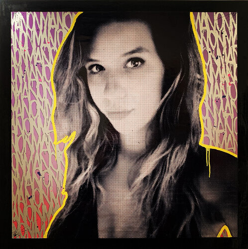 Manon on silver van Mr.Popcorn, Schilderij te koop op Singulart